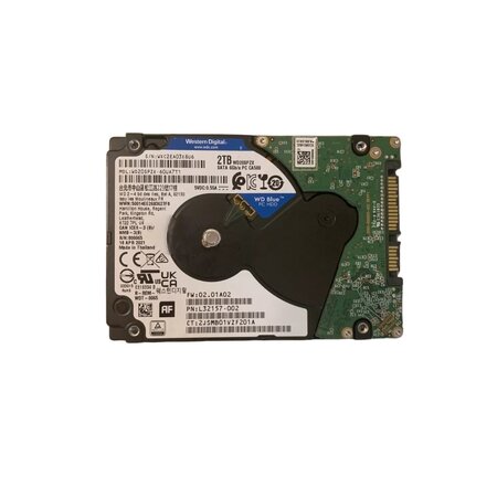 WD Blue 2TB 2,5" SATA HDD