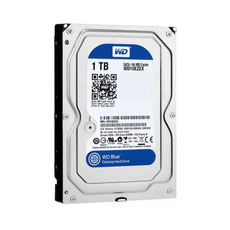 WD Blue 3,5" - 1TB, WD10EZEX