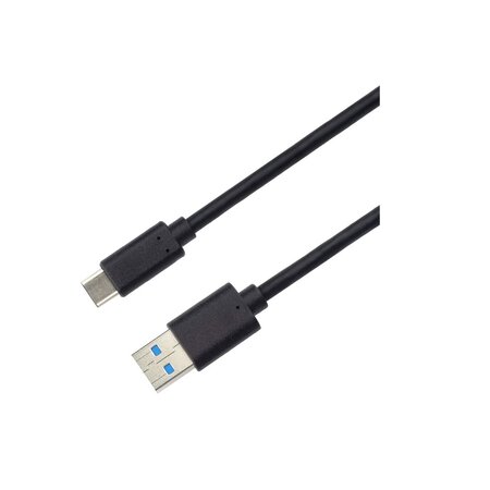 PremiumCord datový kabel USB-A 3.0/USB-C, 2m - černá
