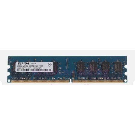 Elpida 2GB DDR2 PC6400 800MHz CL6 DIMM