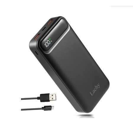 Lachy Powerbanka 20000 mAh USB-C, USB-A - černá