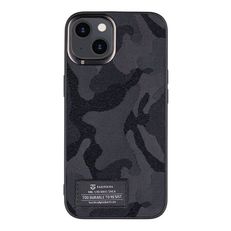 Tactical Camo Troop Kryt pro Apple iPhone 13 Black