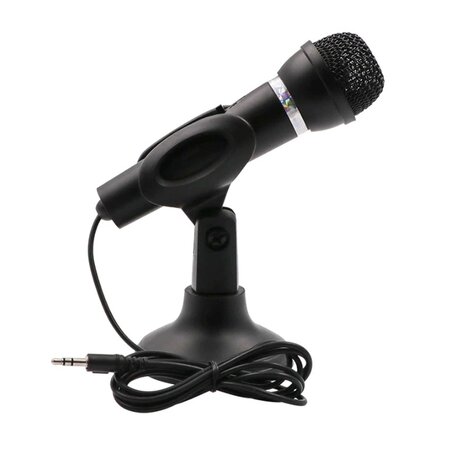 Mikrofon MC302, 3.5mm - Černá
