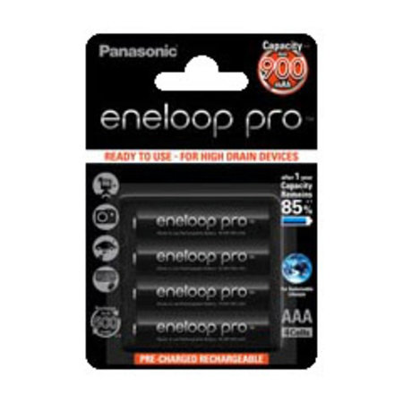 Baterie Panasonic Eneloop Pro BK-4HCCE, BK-4HCDE, AAA 930mAh, EKO blistr 4 ks