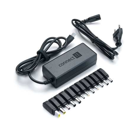 Connect IT Notebook Power univerzální notebookový adaptér 70 W - 12 konektorů