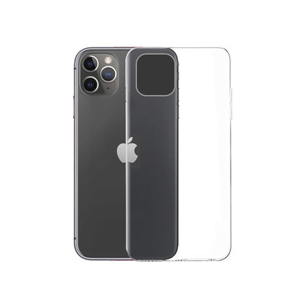 Silikonový ochranný obal pro iPhone 11 Pro Max - průhledný