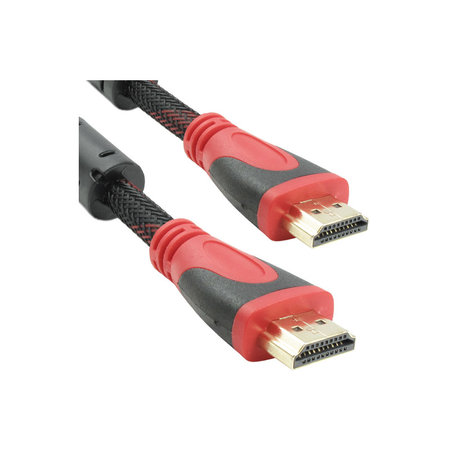 Pletený propojovací HDMI - HDMI - 3m HQ