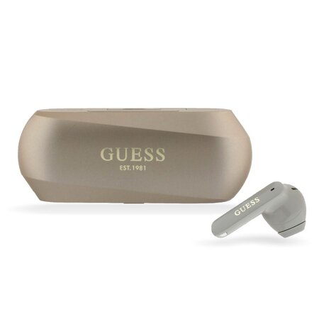 Guess Elongated Metallic ENC TWS Bezdrátová Sluchátka Gold