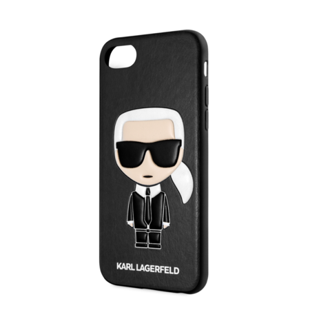 Karl Lagerfeld Full Body Iconic Kryt pro iPhone 7/8/SE2020/SE2022 Black