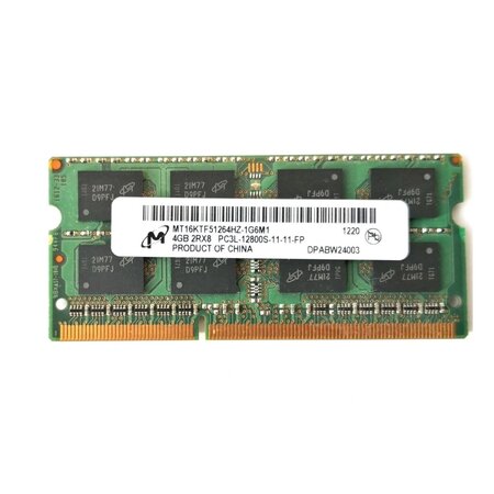 Micron 4GB DDR3 1600MHz CL11 SODIMM