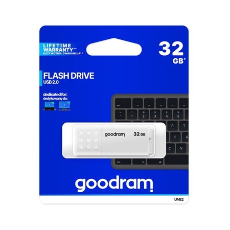 GOODRAM UME2 WHITE USB 2.0 32GB