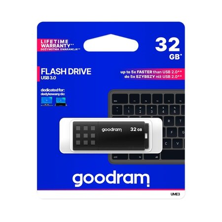 GOODRAM UME3 USB 3.0 Flash disk 32GB - černá