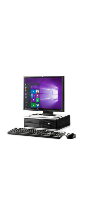 Nejlevnější PC sestava HP Compaq DC7900 SFF Intel Core2Duo 2,66 GHz / 4 GB RAM / 160 GB HDD / DVD-RW / Windows 10 Professional + 19" monitor