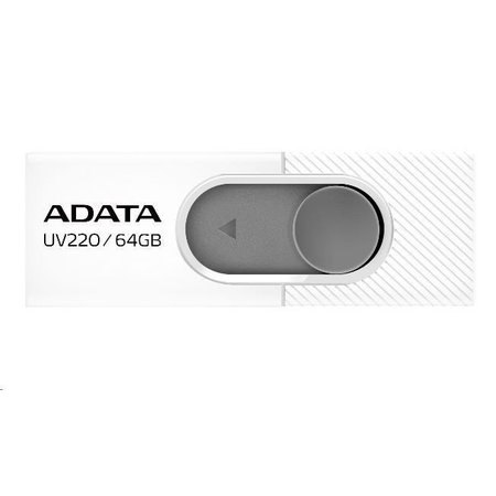 ADATA Flash Disk 32GB UV220 - bílá/šedá