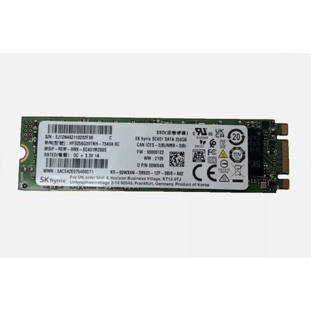 SK Hynix 256GB M.2 SATA PN: 00WX4N