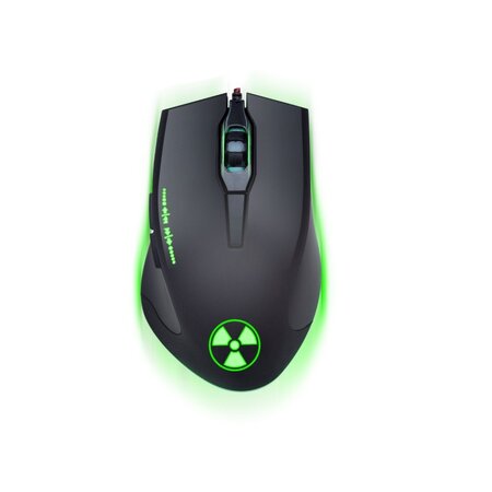 Connect IT Battle Rnbw optická herní myš - černá