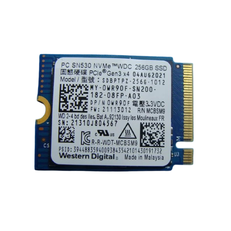 WD 256GB M.2 NVMe SSD 2230