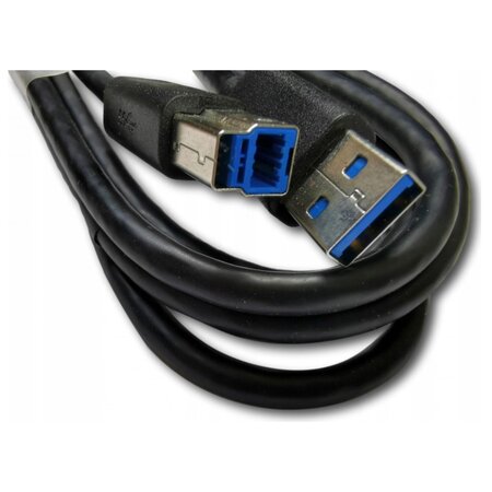 HP datový kabel USB-A/USB-B, 1.8 m - černá