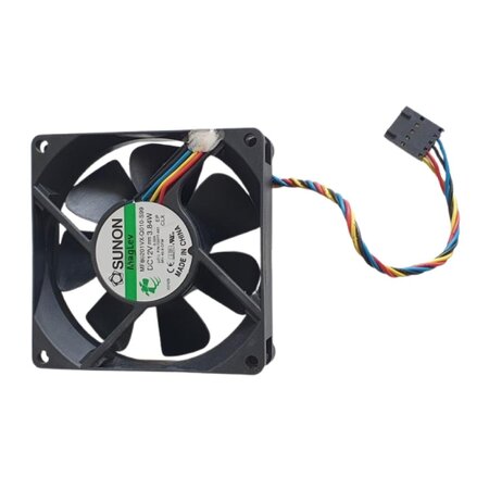 Sunon Ventilátor, 80 mm, 12V, PN: MF80201VX-Q010-S99