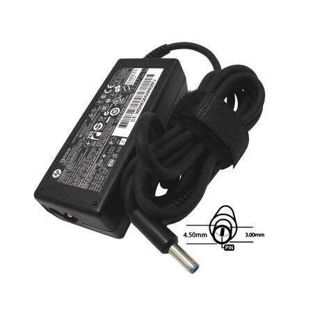 Napájecí adaptér pro notebooky HP 65W PSU blue tip - 4.5 x 3,0mm