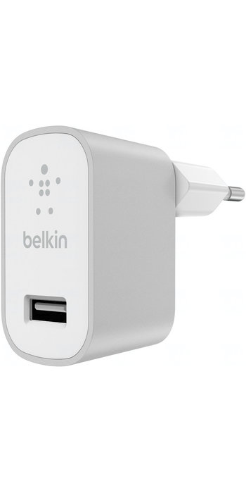BELKIN MIXIT UP USB nabíječka, 2.4A, stříbrná (bez kabelu)