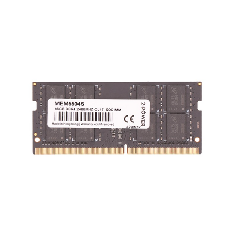 2-Power 16GB DDR4 PC19200 2400MHz CL17 SODIMM