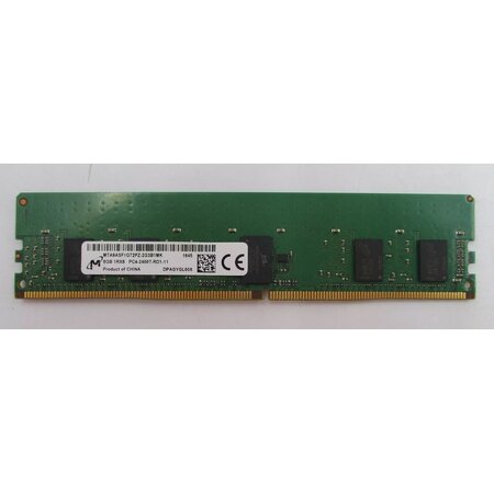 Micron 8GB DDR4 PC4-2400T-RD1-11 2400 MHz CL17 RDIMM ECC, Registered