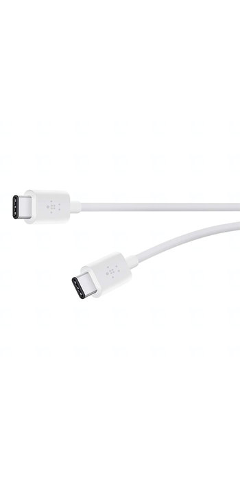 BELKIN MIXIT UP kabel USB C - USB C, 1.8m, bílý