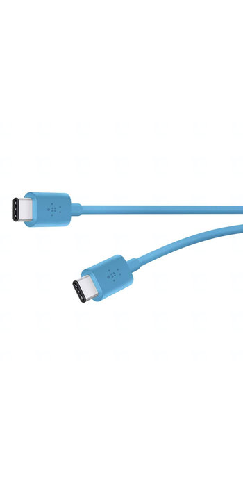 BELKIN MIXIT UP kabel USB C - USB C, 1.8m, modrý