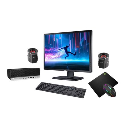PC sestava HP ProDesk 600 G3 SFF + 24“ Dell UltraSharp + příslušenství