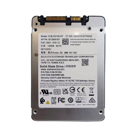 HP M12669-001 128GB 2.5 SATA SSD