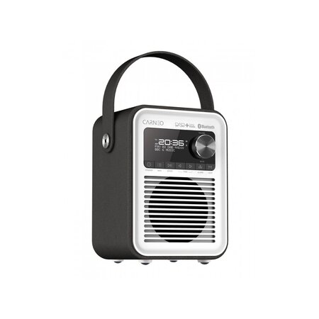 Rádio CARNEO D600 DAB+, FM, BT, black/white