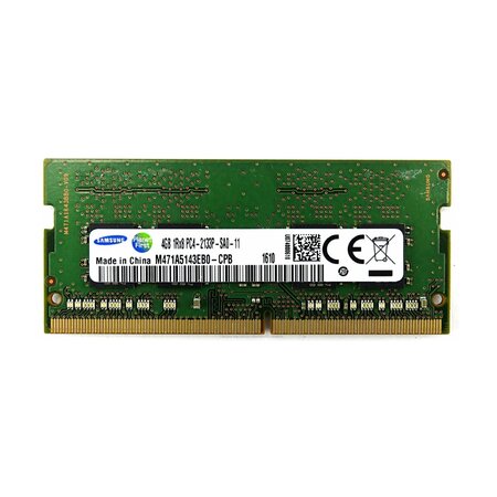 Samsung 4GB DDR4 PC17000 2133MHz CL15 SODIMM