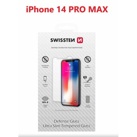 OCHRANNÉ TEMPEROVANÉ SKLO SWISSTEN APPLE IPHONE 14 PRO MAX RE 2,5D