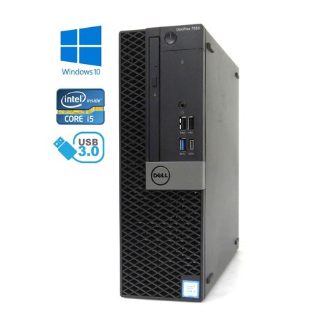 Dell OptiPlex 7050 SFF Intel Core i5 7500 / 8 GB RAM / 256 GB SSD / DVD-RW / Windows 10 Prof.