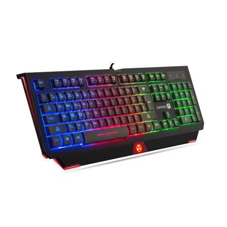 Connect IT Battle Rnbw klávesnice pro hráče - černá
