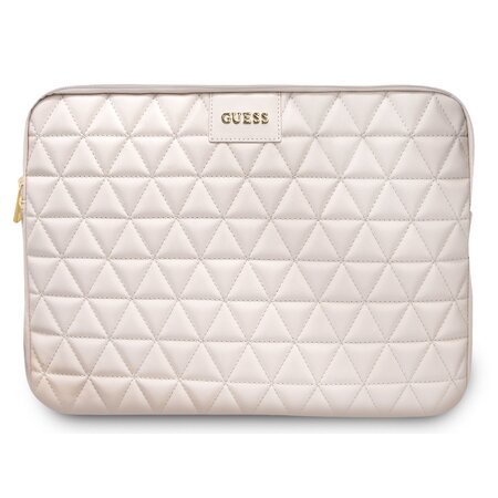 Guess Quilted Obal pro Notebook 13" Pink