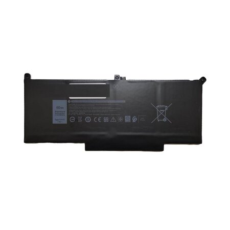 Baterie F3YGT pro notebooky Dell Latitude 7280/7290/7380/7390/7480, 7.6V - 8200mAh Baterie F3YGT pro notebooky Dell Latitude 7280/7290/7380/7390/7480, 7.6V - 8200mAh