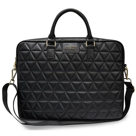 Guess Quilted Obal pro Notebook 15" Black