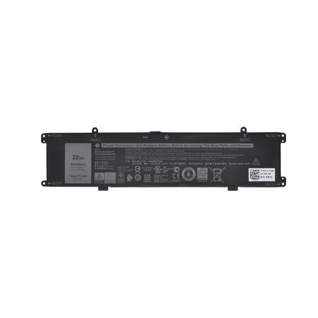 Baterie K17M 6HHW5 pro Dell Latitude 7285 Series 2-in-1 Dock Keyboard, 7.6V, 22Wh