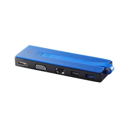 HP Travel Dokovací stanice, USB-C - modrá