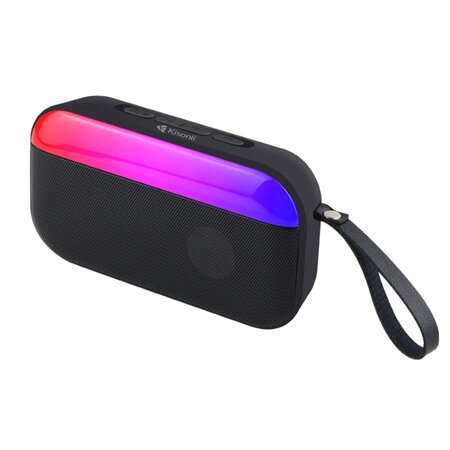 Kisonli S19 Bluetooth Reproduktor, FM - Černá