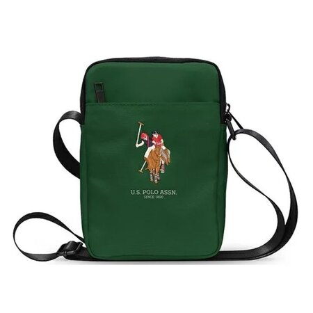 US Polo Pouch 8" green