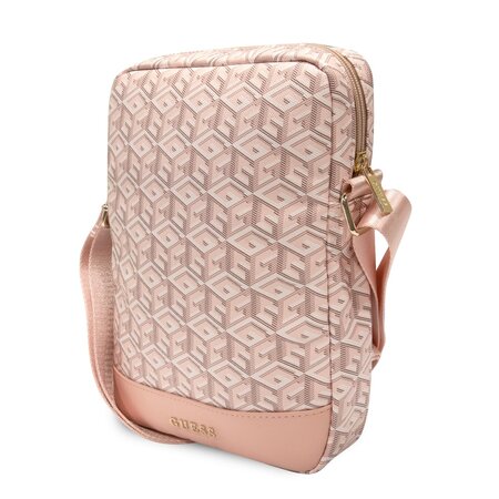 Guess PU G Cube Tablet Bag 10" Pink