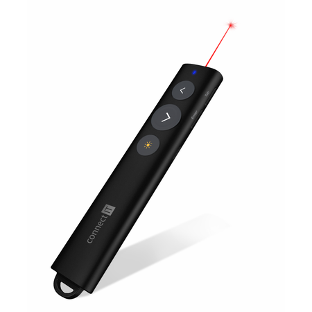 Connect IT LaserPoint laserové ukazovátko nabíjecí - černá