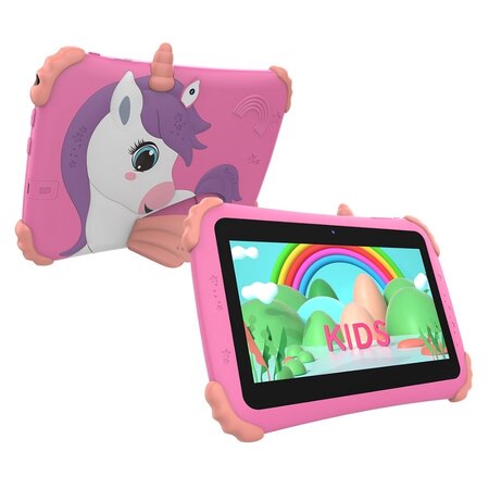 Dětský tablet 2kid-17, 7" - růžová