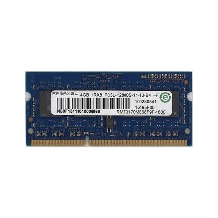 Ramaxell 4GB DDR3 PC3-12800S 1600 MHz CL11 SODIMM