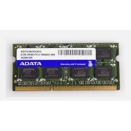 ADATA 2GB DDR3 PC10600 1333MHz SODIMM CL9