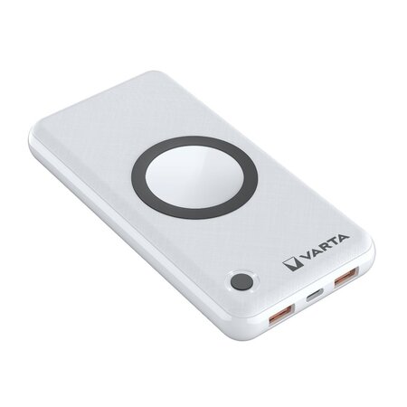 VARTA Portable Bezdrátová Powerbanka 15000mAh Silver