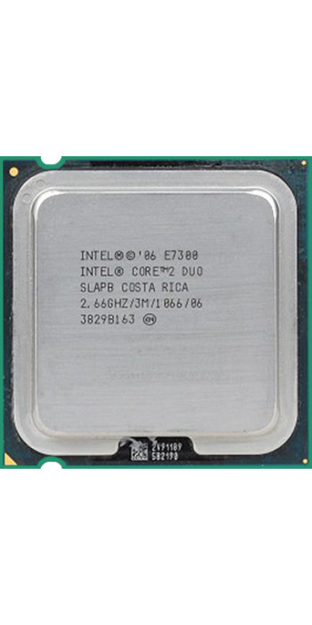 Procesor do PC - Intel Core2Duo E7300 - 2,66 GHz, LGA775